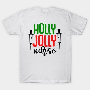 Holly Jolly Nurse T-Shirt